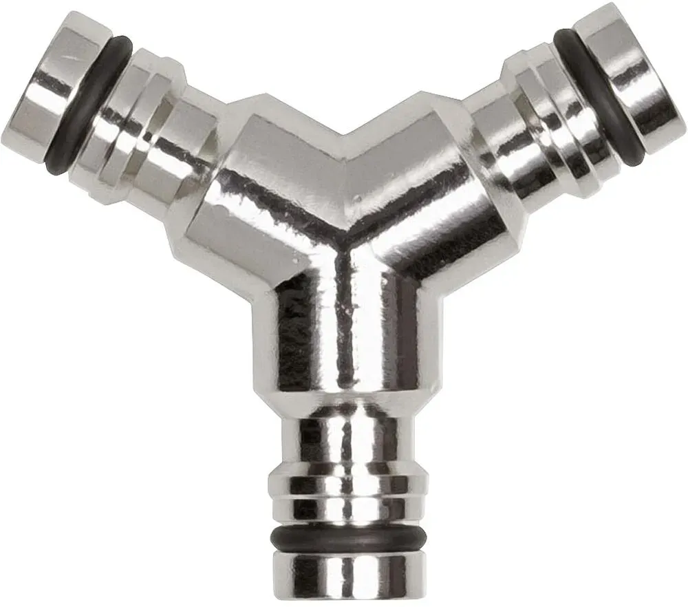 Y-Abzweigstecker Messing Stecksystem