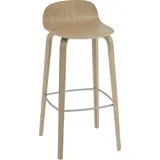 Muuto Visu Barhocker 75 cm, Eiche