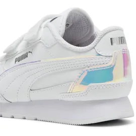 Puma ST Runner v4 Holo Kinder Weiß/Silber 28