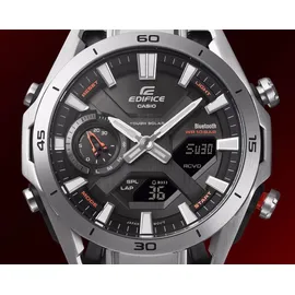 Casio EDIFICE ECB-2300D Edelstahl 45 mm ECB-2300D-1AEF