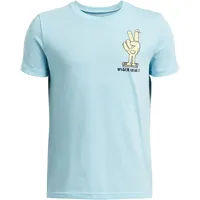 Under Armour Peace Love SS stream sonic yellow M