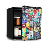 Mini Kühlschrank 46 L Getränkekühlschrank Flaschenkühlschrank Eisfach Skincare