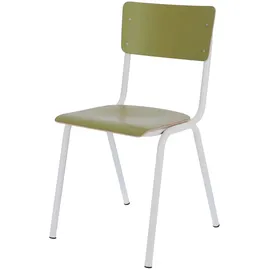 Jan Kurtz Zero Stuhl mit weißem Gestell