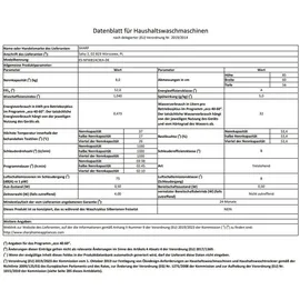 Sharp ES-NFW814CWA-DE Waschmaschine (8 kg, 1400 U/min)