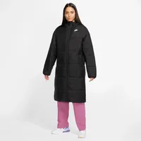 Nike Sportswear Therma-FIT Classics Kapuzen-Parka Damen 010 black/white XS