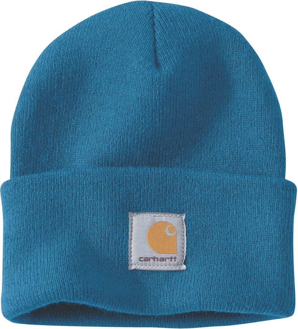 Carhartt Knit Cuffed Muts, blauw, Eén maat Voorman