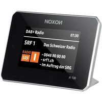 Noxon A 130 Schwarz-Silber - Audio Adapter, DAB+/UKW & Internet-Radio
