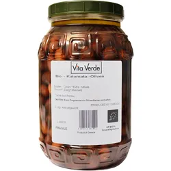 Kalamata-Oliven mit Kern - bio & roh (2kg)