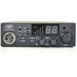 PNI CB-Funkgerät PNI Escort HP 8001L einstellbar ASQ 4W Tastensperre Funktion + Kopfhörer HS81L enthalten
