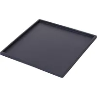 Vivanno Untersetzer eckig für Pflanzkübel, wetterfestes Fiberglas, 44x44 cm,
