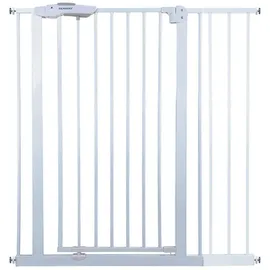 RAMROXX Treppenschutzgitter 95-105 cm Weiß
