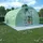 vidaXL Gewächshaus 4,5 x 3 x 2 m grün