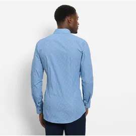 Olymp Langarmhemd Blau 39