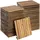 Tectake Terrassenfliesen Tabula 33 x 33 cm braun