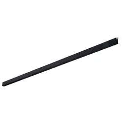 Multiple Deckenaufhängung länglich - Schwarz / 1200 mm / 4 Lampen
