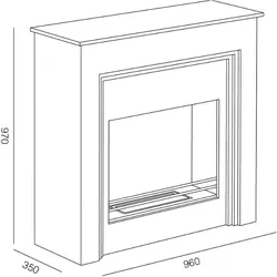 Tecno Air System - Bio-Etagenkamine - Conegliano - Weiß