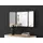 vente-unique Wandspiegel 60 x 112 cm Grau/Silber