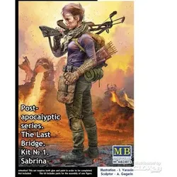 MASTER BOX LTD. MB24073 1:24 Post-Apocalyptic series. The last bridge. Kit No.1. Sabrina