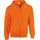 Gildan Heavy Blend Kapuzensweatjacke Herren Safety Orange XXL