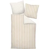 JANINE modernclassic unifarben beige 135 x 200 cm + 80 x 80 cm
