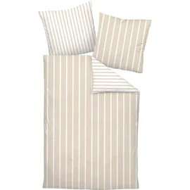 JANINE modernclassic unifarben beige 135 x 200 cm + 80 x 80 cm