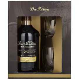 dos maderas aged rum Dos Maderas PX 5+5 Years Old 40% vol 0,7 l Geschenkbox