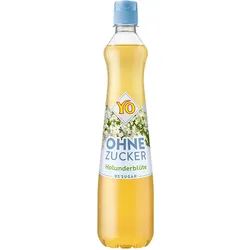YO Sirup Holunderblüte ohne Zucker