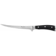 Wüsthof Classic Ikon Filiermesser 18 cm Schwarz/Silber