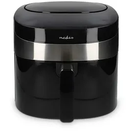 Nedis Heißluftfritteuse KAAF180BKW schwarz