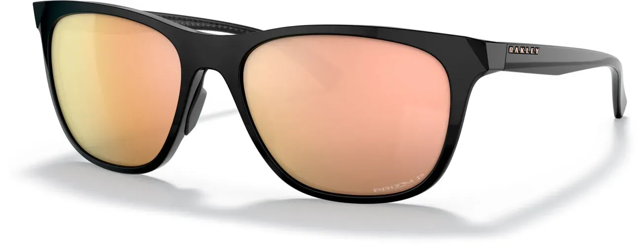 Oakley Leadline Rose Gold, lunettes de soleil - Noir Or Rose-Teinté