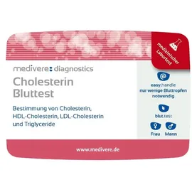 Medivere Cholesterin Bluttest-Set