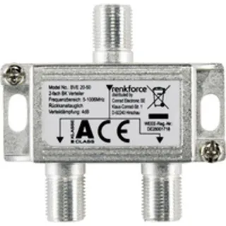 Renkforce Kabel-TV Verteiler 2-fach 5 -