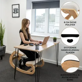MonsterShop Ergonomischer Kniestuhl
