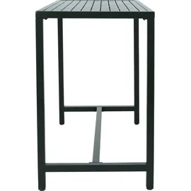 Mendler Stehtisch HWC-P91, Gartentisch Bartisch Tisch, Outdoor Metall 105x130x65cm - grün