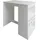 Hti-Living Küchenbar Lisa 50 x 110 x 104 cm Weiß