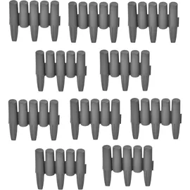 casa.pro 20er Set Beetumrandung 540cm Dunkelgrau Länge [