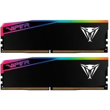 Patriot Viper Elite 5 Ultra RGB (2 x 48GB, 6000 MHz, DDR5-RAM, U-DIMM), RAM, Schwarz