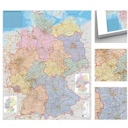 STIEFEL Eurocart Wandkarte »Deutschland politisch zum Pinnen« 80 x 105 cm