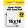 Post-it Mini-Flipchart Super Sticky 577SS 45,7x38,1mm 20Blatt