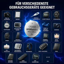 Wilhelm CR2430 270 mAh 2 St.