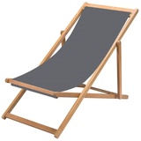 WOHNWOHL WOHNWOHL® Holz-Liegestuhl • Klappbar Klappliegestuhl • Sonnenliege • Strandstuhl • Liegesessel