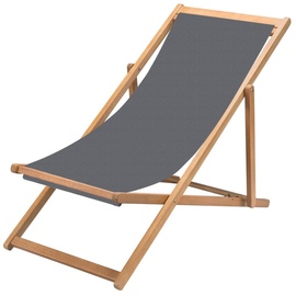 Wohnwohl WOHNWOHL® Holz-Liegestuhl • Klappbar Klappliegestuhl • Sonnenliege • Strandstuhl • Liegesessel