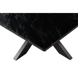 MASSIVMOEBEL24.DE Barcelona Schwarz Marmor 90 x 90 x 45 cm