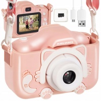 KRUZZEL Kinder Digitalkamera 3MP 32GB Speicher Fotoapparat Kinderkamera Kinderkamera
