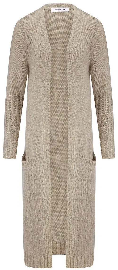 Strickmantel V-Ausschnitt DAY.LIKE beige, 40
