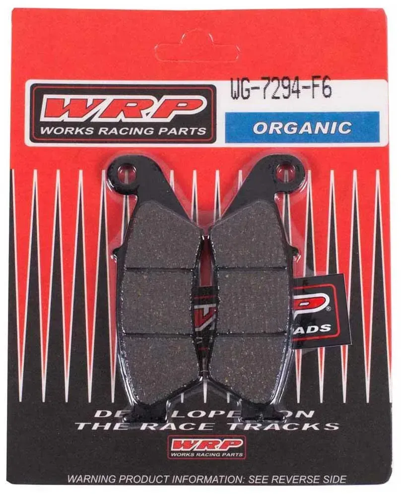 Wrp F6 Off Road Vordere Bremsbeläge - Black - One Size