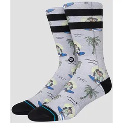 Stance Surfing Monkey Socks grey Gr. L