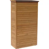 Habitat et Jardin Gartenschrank Space 87 x 46,5 x 160 cm Braun