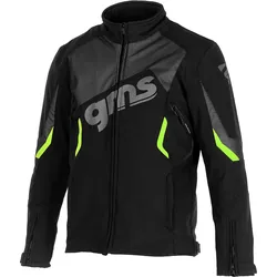 GMS-Moto Arrow, Textiljacke - Schwarz/Grün - XL