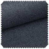 novely® Stoff KARBEN - Scandi Chic Wolliger Möbelstoff Leinen-Optik, Ultraweich, Robust, Pflegeleicht, Meterware, 1lfm grau